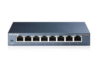 TP-LINK 8 埠 專業級 Gigabit 交換器